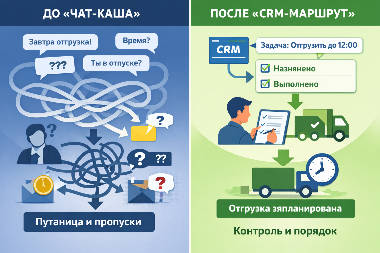 Типичные ошибки