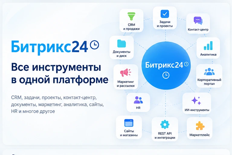 Битрикс24: все инструменты в одной платформе